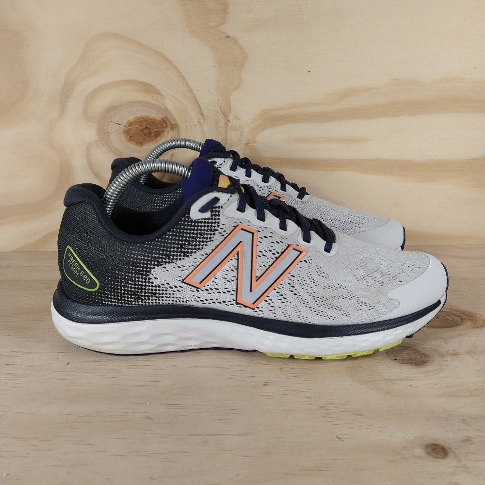 New Balance - Fresh Foam 680 V7 - Running Shoes - Gray/Blue - Women's - 10